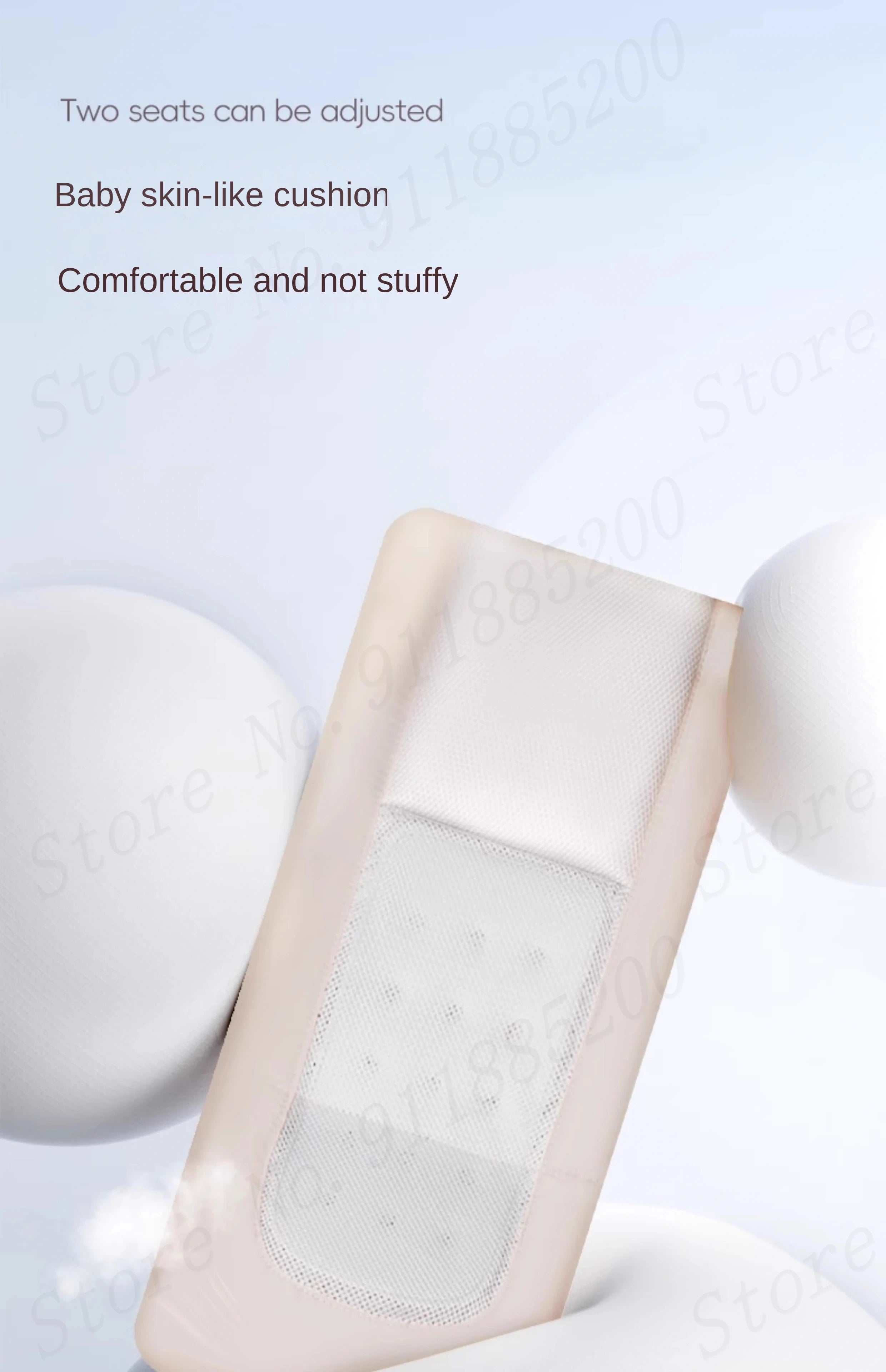 Small Lightweight Stroller Can Sit and Lie Down Travel Pocket Stroller a Button to Close the Car Removable Armrest Umbrella car