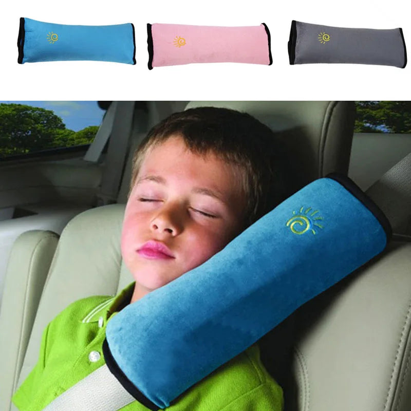 Baby Pillow Kid Car Pillows Auto Safety Seat Belt Shoulder Cushion Pad Harness Protection Support Pillow For Kids Toddler
