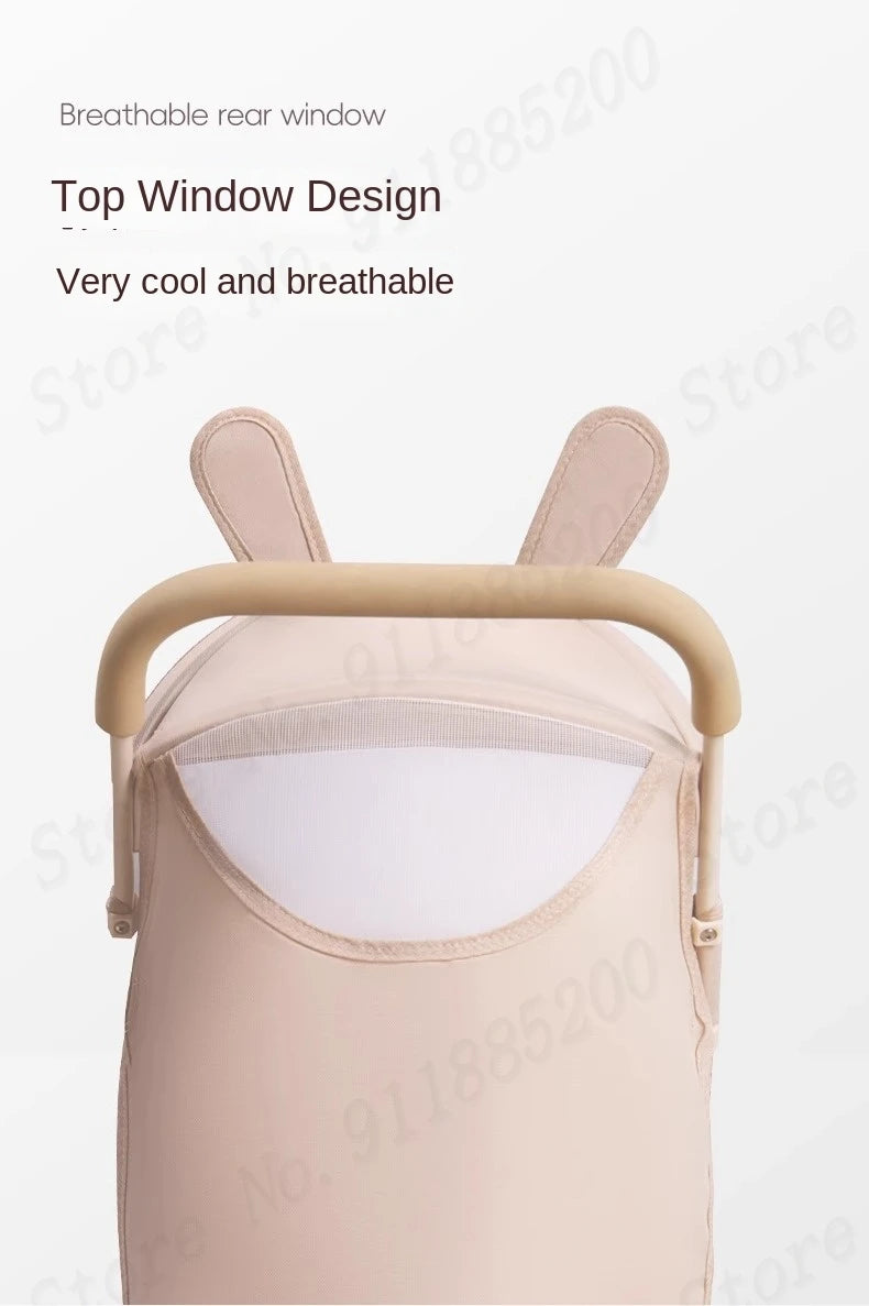 Small Lightweight Stroller Can Sit and Lie Down Travel Pocket Stroller a Button to Close the Car Removable Armrest Umbrella car