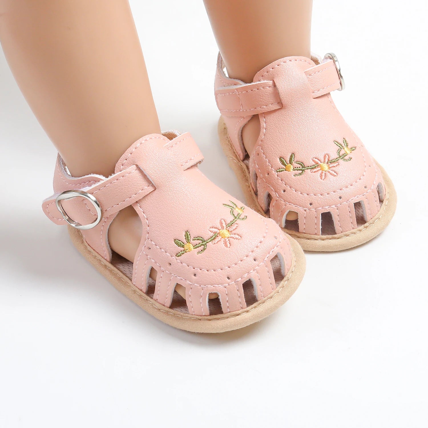 Infant Baby Boys Girls Sandals Summer Baby Wedding Dress Flat Shoes Newborn Crib Shoes First Walkers Prewalkers Shoes ﻿ ﻿