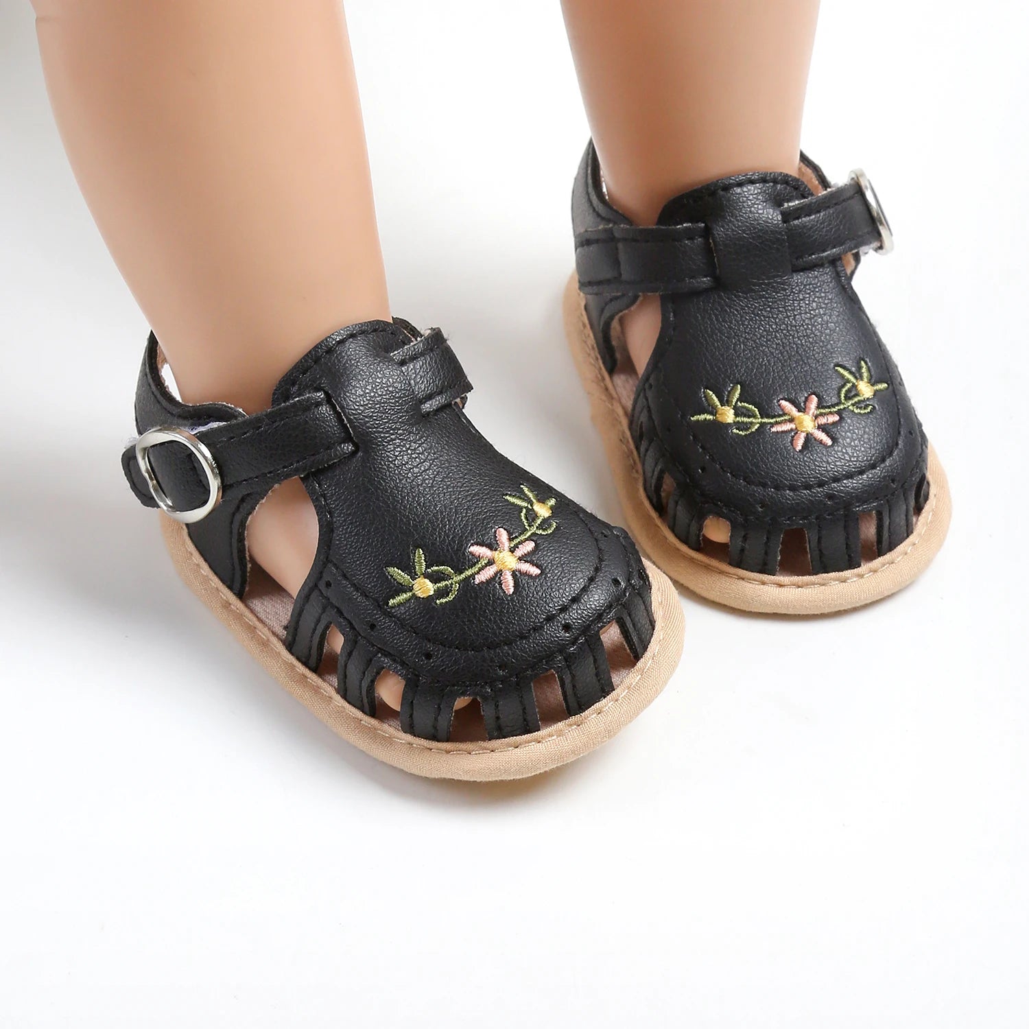 Infant Baby Boys Girls Sandals Summer Baby Wedding Dress Flat Shoes Newborn Crib Shoes First Walkers Prewalkers Shoes ﻿ ﻿