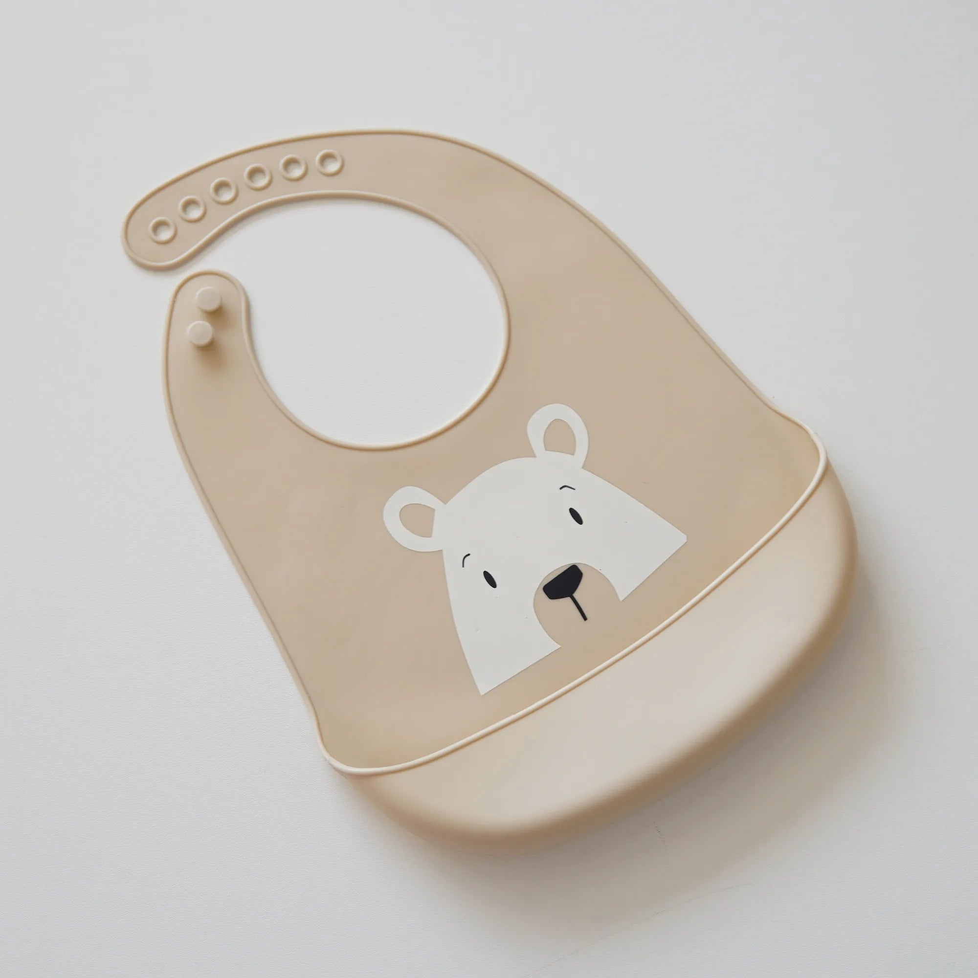 New lightweight penguin rainbow rice bag, food grade silicone rice bag for babies aged 0-1, adjustable and portable bib