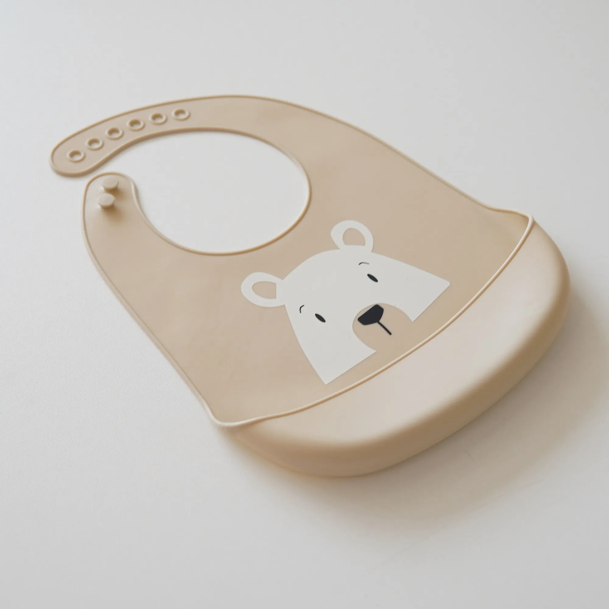 New lightweight penguin rainbow rice bag, food grade silicone rice bag for babies aged 0-1, adjustable and portable bib