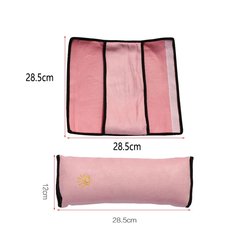 Baby Pillow Kid Car Pillows Auto Safety Seat Belt Shoulder Cushion Pad Harness Protection Support Pillow For Kids Toddler