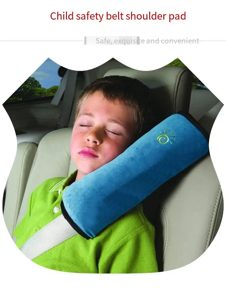 Baby Pillow Kid Car Pillows Auto Safety Seat Belt Shoulder Cushion Pad Harness Protection Support Pillow For Kids Toddler