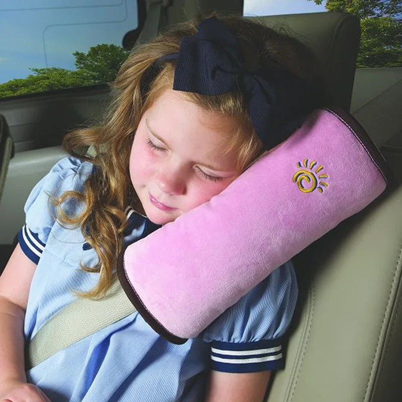 Baby Pillow Kid Car Pillows Auto Safety Seat Belt Shoulder Cushion Pad Harness Protection Support Pillow For Kids Toddler