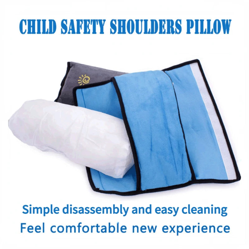 Baby Pillow Kid Car Pillows Auto Safety Seat Belt Shoulder Cushion Pad Harness Protection Support Pillow For Kids Toddler